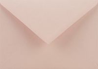 Netuno Gladde roze enveloppen C6 - 114 x 162 mm - A6 - 25 stuks - 115 gram