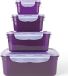 Boîte de rangement click-it sans marque, set de 7 pièces
