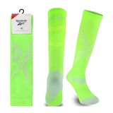 Reebok Technische uniseks sokken, hoge prestaties, compressie, hardlopen, ademend, voor hardlopen, gym en intensieve training, wasbaar, 1 paar