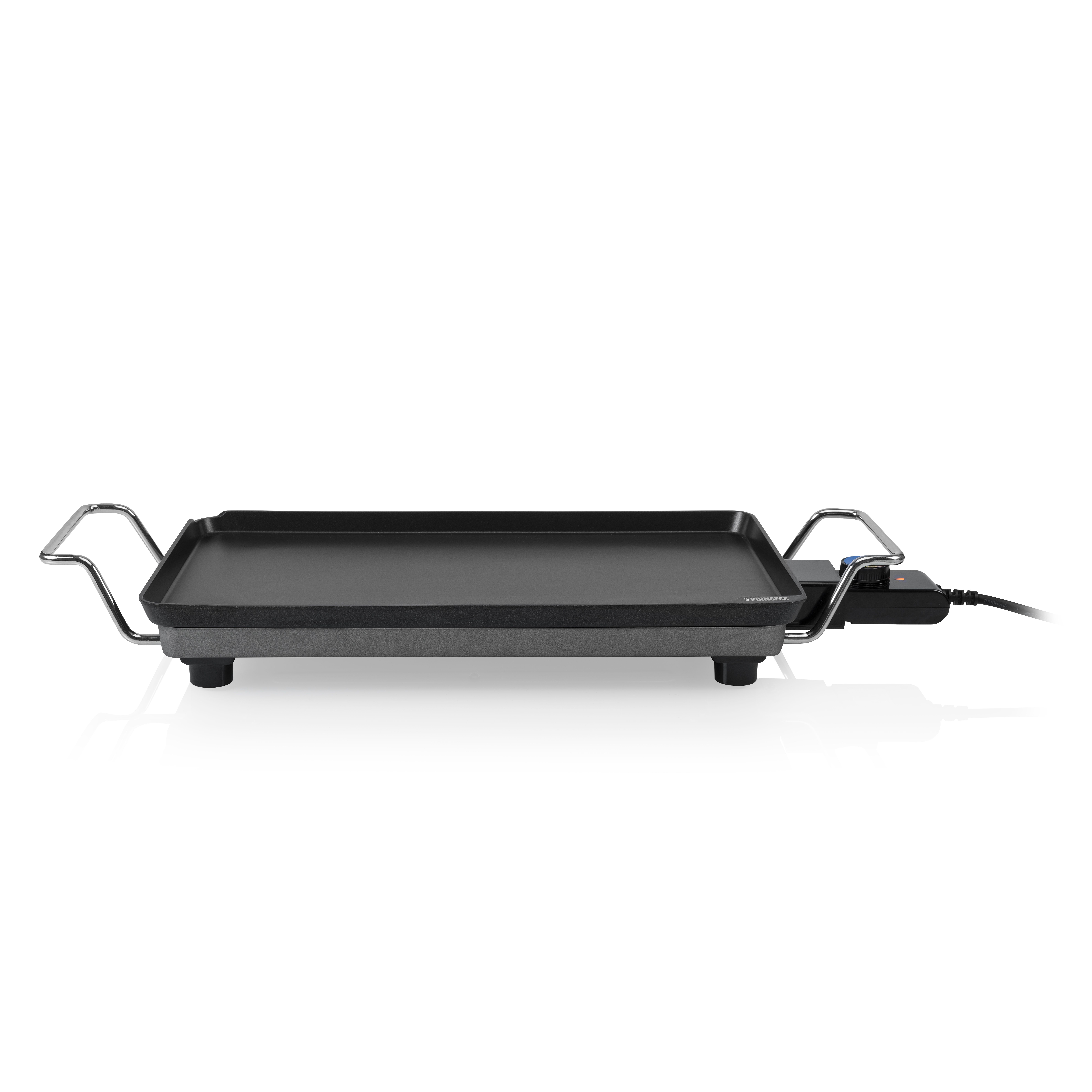 Princess Table Chef Superior - Electric Grill - 46x26cm - 2500W - 4 Person - Grey