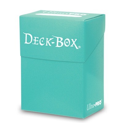 Ultra Pro Deckbox Solid Aqua