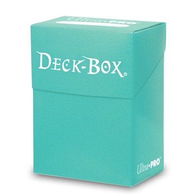 Ultra Pro Deckbox Solid Aqua - Kunstleer - Multi - 0074427842284