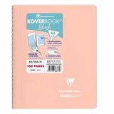 Clairefontaine 366779C, Monochromatisch, Blauw, Koraal, A5, 160 vel, 90 g/m², Gelijnd papier