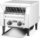 Hendi Doorlooptoaster RVS - Dubbele Broodrooster Professional - 150 sneetjes p/u - 230V/2240W - 41,8x36,8x(H)38,7cm
