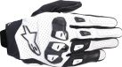 Alpinestars Sp X 7 geperforeerde motorhandschoenen - Wit/zwart, Maat M