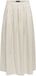 ONLY Lange rok ONLISOLA Oatmeal Lyocell Vrouwen XL