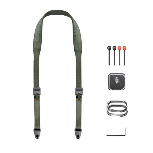 PGYTECH Camera Schouderriem Sling Camera Riemen voor Fotografen Verstelbare Snelsluiting Gespen voor Dslr Slr Schouderriem voor Camera-Groen