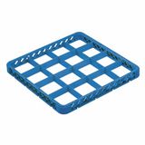 Rack 16 vakken, 50 x 50 x 4,5 cm, blauw