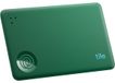 Merkloos Life360 Tile Slim - Portemonneefinder, Bluetooth-tracker en itemfinder voor bagagelabels, paspoorten en meer. Zowel iOS- als Android-compatibel. Telefoonfinder. 1 stuk (green surf)