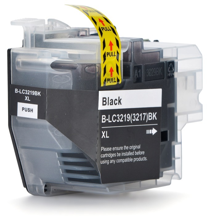 Huismerk inktcartridge voor Brother LC-3219XL zwart