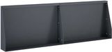 vidaXL Keermuur 2 st 60 x 12 x 50 cm staal antraciet