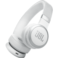 JBL Live 670NC Refurbished White On-Ear Headphones - REFURBISHED