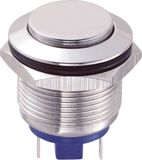 TRU COMPONENTS Vandalismebestendige druktoets 48 V/DC 2 A 1x uit/(aan) Moment IP65 RVS Kunststof 1 stuk(s)