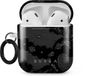 Burga Shockproof Hardcase Hoesje voor Apple AirPods 1 - Magnetic - Zwart