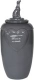 HAPPY HOUSE Memory Collection Urn 14.5x14.5x32.7 cm 4.5 l Hardsteenlook Large