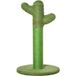 Albero tiragraffi per gatti a forma di cactus con corde in sisal, 40x40x65 cm, verde
