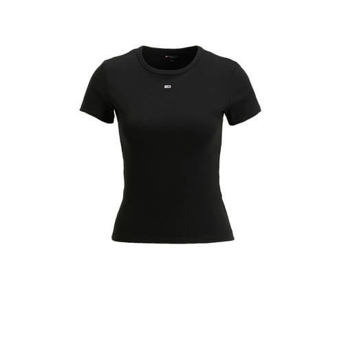 Tommy Jeans T-shirt with logo - Black
