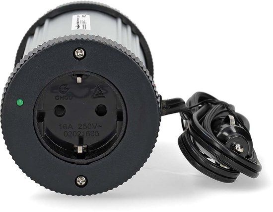 Nedis Auto Omvormer 150W – Gemodificeerde Sinusgolf – 12V/230V – Stopcontact & USB – Sigarettenaansteker