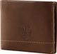 CHIEMSEE portemonnee en cuir Maroquinerie Marron / Noir brun