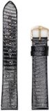 Hirsch Strap Lizard L (Bandbreedte: 20 mm) - Zwart