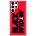 ERT GROUP mobiel telefoonhoesje voor Samsung S22 ULTRA origineel en officieel erkend Marvel patroon Black Widow 011