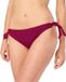 Merry Style Dames Zwembroek - Bikinibroekje - Elastische tailleband - Polyamide & Elastaan – Wijn rood (5288) – 36
