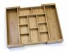 Lipper 8882 Bamboo Cutlery Drawer Organizer Tray