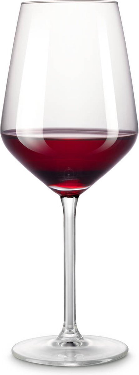 Blokker rode wijnglazen Luxe - 52 cl - set van 4