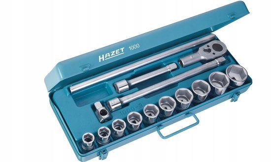 Hazet - Doppenassortiment met ratel 3/4 \" 15-delig
