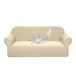 Granbest Loveseat Premium bankovertrek, waterafstotend, hoog gehalte aan stretchstof, super zachte stof, beige