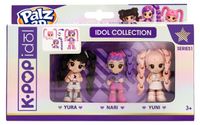Merkloos Kpop pop - Verzamelfiguur - Beweegbaar - 6 cm - Verwisselbaar haar