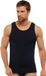 Schiesser Long Life Soft singlet (1-pack) - heren shirt mouwloos blauwzwart