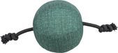 Trixie CityStyle Be Eco Hondenspeelgoed Bal met Touw Stof Gerecycled 14x14x34 cm 2 stuks