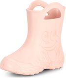 Ladeheid LA-CA-Frog Kinder Regenlaarzen - Rubber - Licht - EVA - Poederroze - 28/29