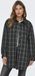 ONLY Dames ONLIMMA L/S OVS Check Shacket XT PNT jas, grijs, M
