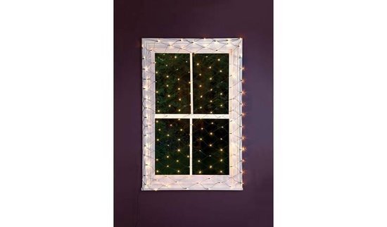 Argos Kerstversiering 160LED warm wit netverlichting - kerstverlichting 150cmx100cm