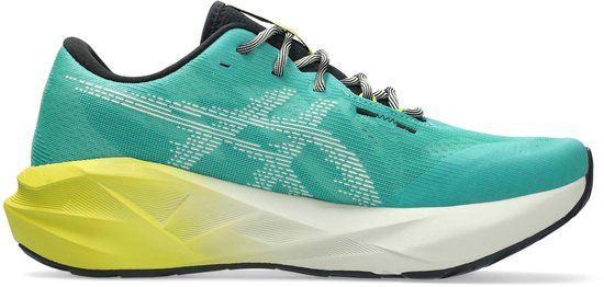 Asics Novablast 5 Tr Hardloopschoenen - Groen - Maat 42 - Mannen - Synthetisch/Polyester