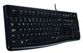 Logitech K120 QWERTZ Bedraad USB Zwart