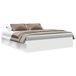 vidaXL Cadre de lit Bois Blanc 200x200 cm