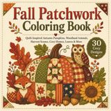Fall Patchwork Coloring Book