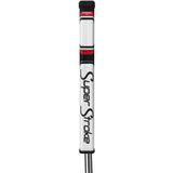 Super Stroke Poignée de putter TLT Pistol 1.0 gaucher, blanc/rouge