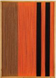Mica Decorations Kuba Décoration murale - L50 x l3 x H70 cm - FSC 100% - Coton - Orange