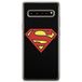 ERT GROUP Telefoonhoes voor Samsung S10 5G origineel en officieel gelicentieerd DC patroon Superman 002 optimaal aangepast aan de vorm van de mobiele telefoon, hoes van TPU