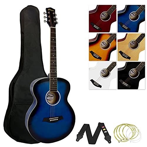 Tiger Music ACG2-BL akoestische gitaar set - blauw