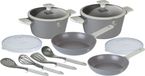 Berlinger Haus 7077 - set de 12 casseroles - Aspen Collectie - Gris