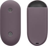 kwmobile KI Spraakrecorder Beschermhoes voor PLAUD NotePin Voice Recorder - Siliconen Case voor AI-Dictafoon - lavendel