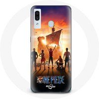 Maniacase Hoesje voor Samsung Galaxy A20e One Piece Poster Personages Art Seizoen 1