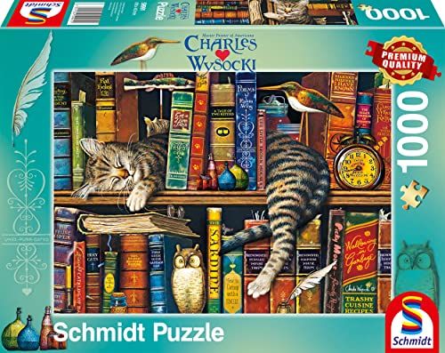 Schmidt Spiele GmbH Frederick, der Literat: Puzzle Charles Wysocki 1.000 Teile