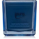 Ipuro Bougie parfumée Sunny Beachtime bleu Sunny Beach, 1 pc.