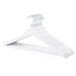 Amazon Basics Kleerhangers voor pakken, hout, set van 10, 44 cm, wit
